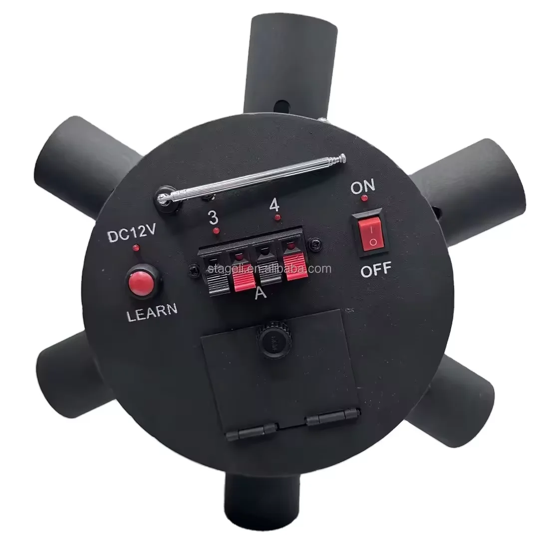 Remote Control Fireworks Fountain Pyrotechnics double wheels electric magical windmill Fireworks igniter magic wheel fireworks
