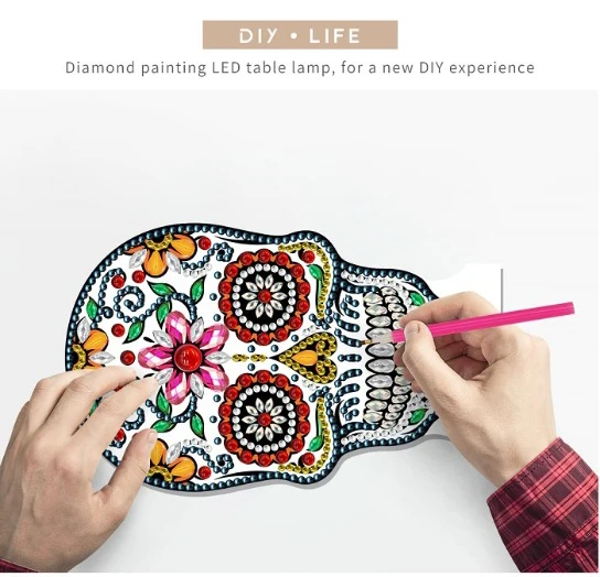 Painting Diy Cross Stitch Diamond Embroidery Kits Diamond Light Pad Table Decoration Special Diamond Painting