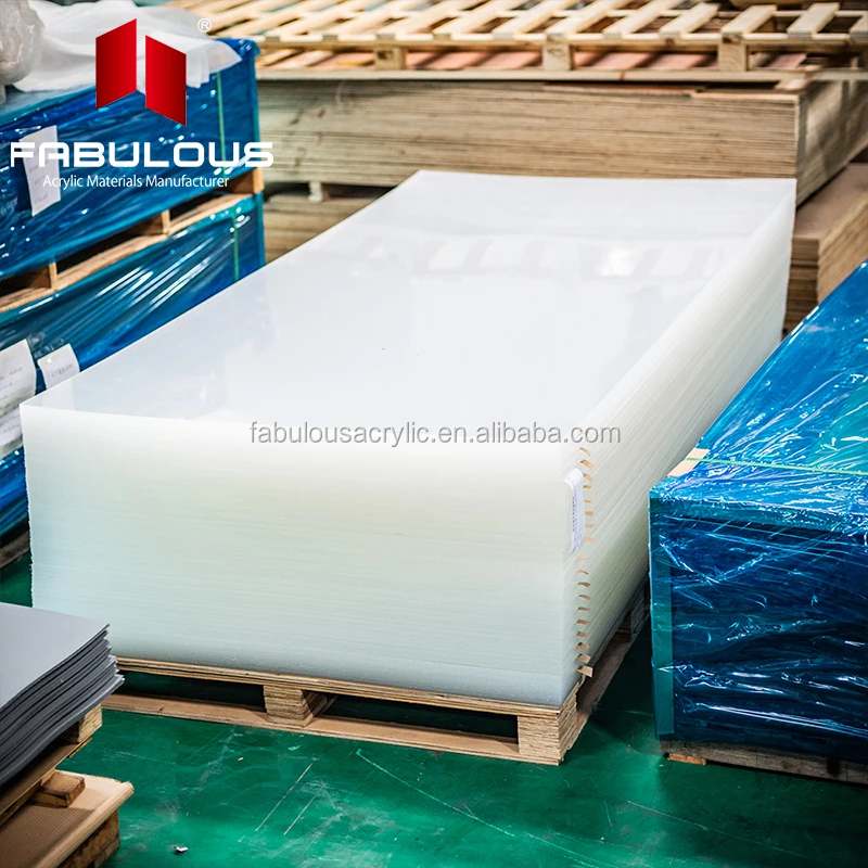 Белая акриловая 0,8-1 мм прозрачный акриловый лист плексигласа стекла
