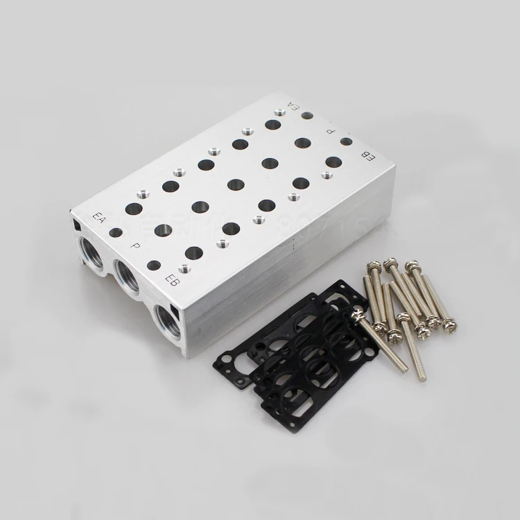 SS5Y5-20 Aluminum Oxidation SY3120 SY5120 SY7120 Pneumatic Solenoid Valve SMC Type High Quality China Factory Conflux Board