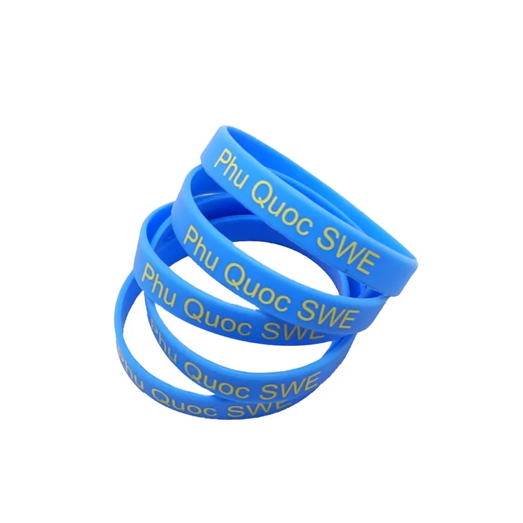 Cheap Custom Rubber Bracelet Maker Silicone Wrist bands with custom design logo