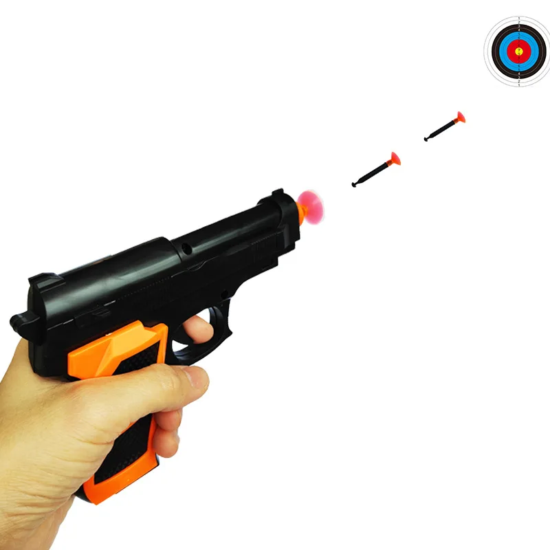 Cross Border Outdoor Pppular Shell Throwing Continuous Firing Soft Bullet Manual Loading Toy Soft Bullet Gun