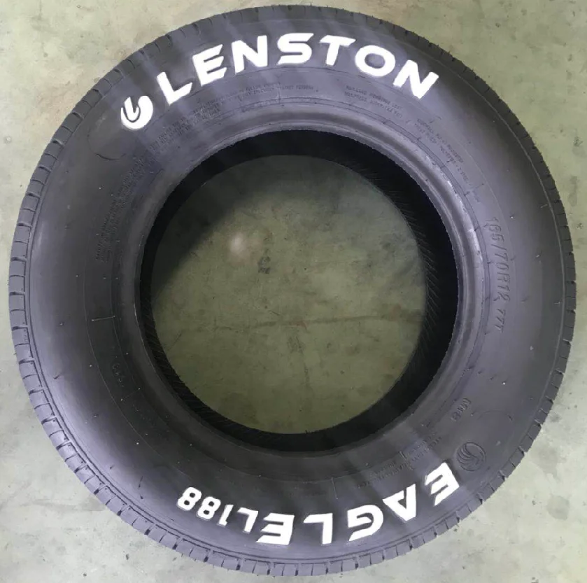 chinese famous brand LENSTON White letter car pcr tyre in best competitive price