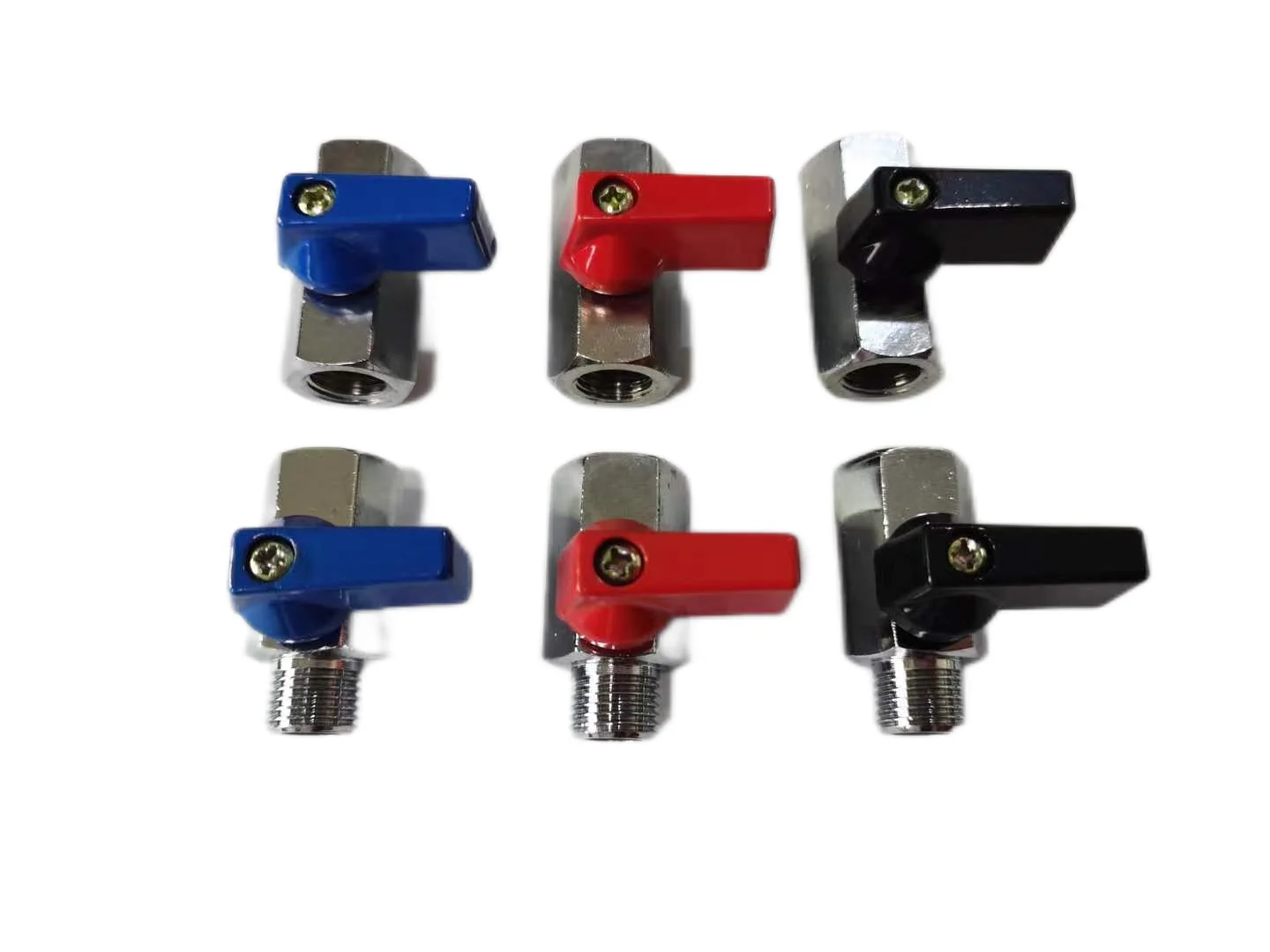 Wholesale Durable Polished Sandblasted Brass Mini Ball Valve Hex Ball Valve All Kinds Of Copper Ball Valve