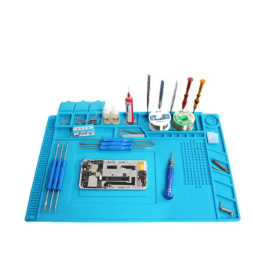 Soldering Mat Lead-Free Weller Size 350 Silicone Large Smaal Plumbers Insulation Htm 202 Grounding Cord S160 Plumbing Solder Rep