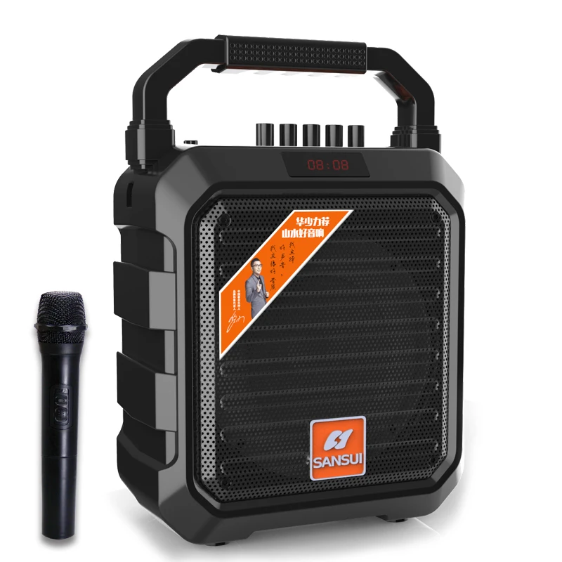 Sansui D3 Bluetooth колонки ручка портативные беспроводные Открытый громкий тяжелый бас большой аккумулятор SoundMAX soundeffect