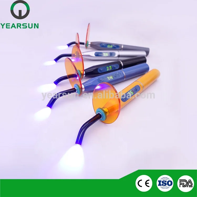 Powerful /big power LED curing light/LED dental curing lamp Silvery AS plug