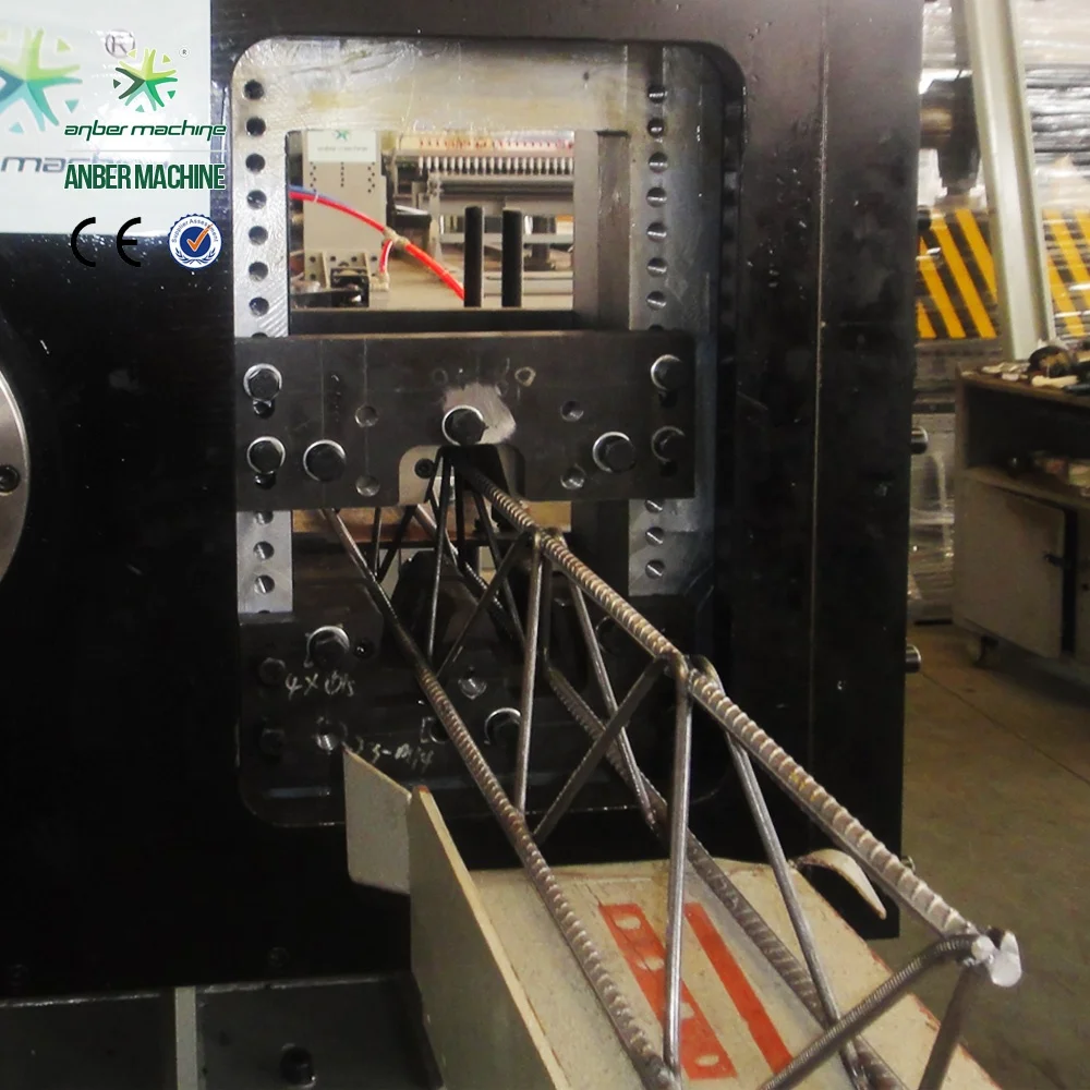 
3D double step lattice truss girder welding machine 