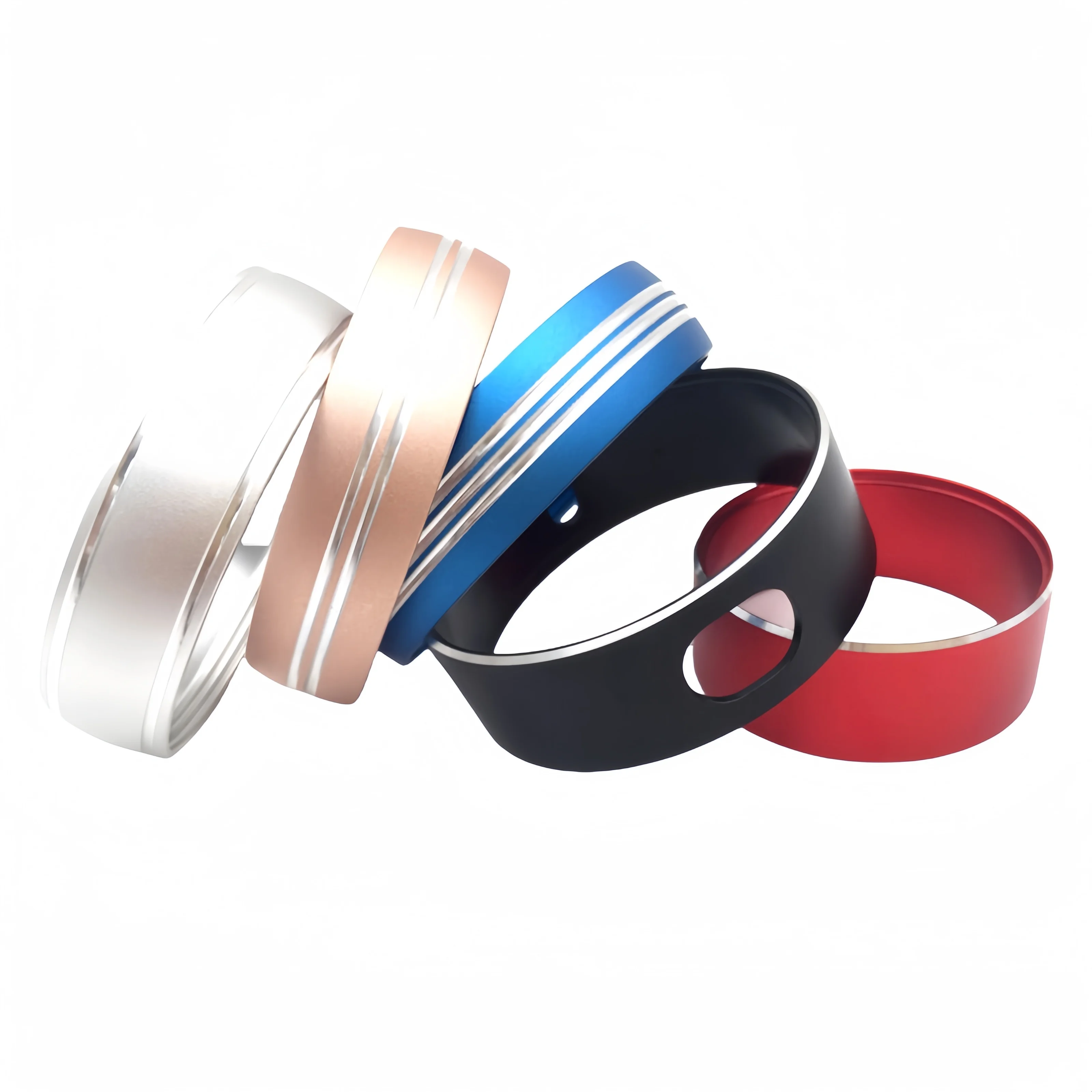 Custom Machining Cnc Metal Parts Five Axis Machining Parts Custom Lathe Fabrication Parts Anodizing Aluminum Turning Machining