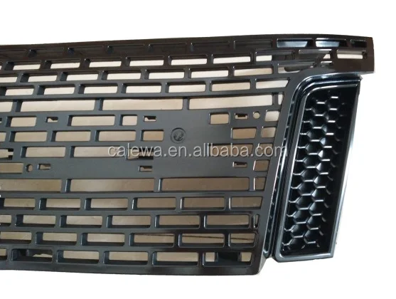 
2011-2014 font Black Grille Raptor style Grill with led lights for Ford Ranger T6 XLT 