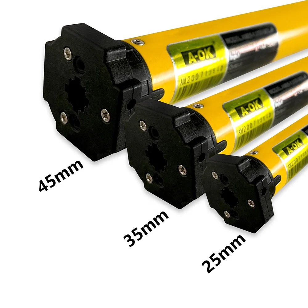 Powered Smart Driver Automatic Wifi APP Rechargeable Battery Motorized Remote Control Horizontal Tubular Motor For Window
