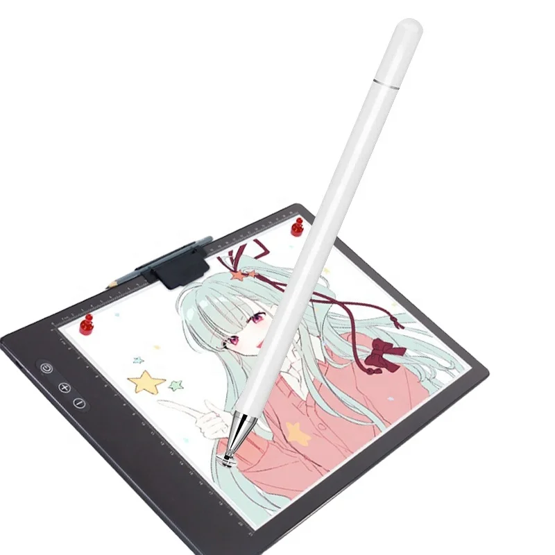 High Sensitive Metal 2 In 1 Stylus Pen For Ipad For Tablet Touch Screen Phone Drawing Pencil Pens