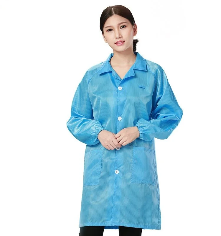 ESD smock Antistatic clothing Anti-static workwear for Clean room Dust-free workshop