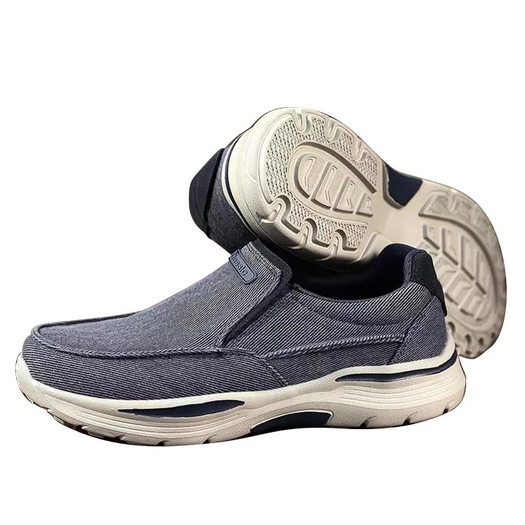 
 Factory Made Strictly Checked Mens Shoes Loafers Casual Comfortable Cloth Shoes  
