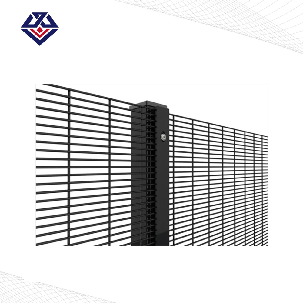 358 Anti-Climb Security Fence with Barbed Nail Wire Powder Coated Metal Frame for Farm & Driveway Gates