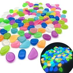 Светящиеся полимерные камни, светящиеся в темноте, для украшения дома и сада, оптовая продажа с завода 2022