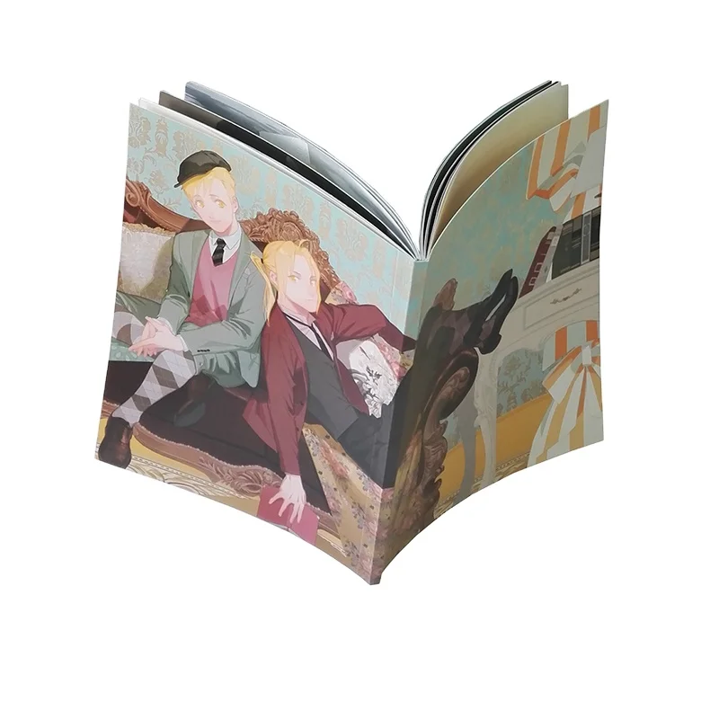 High Quality Wholesale Custom Anime Manga Comic Book Printing Service Anime Book Printing