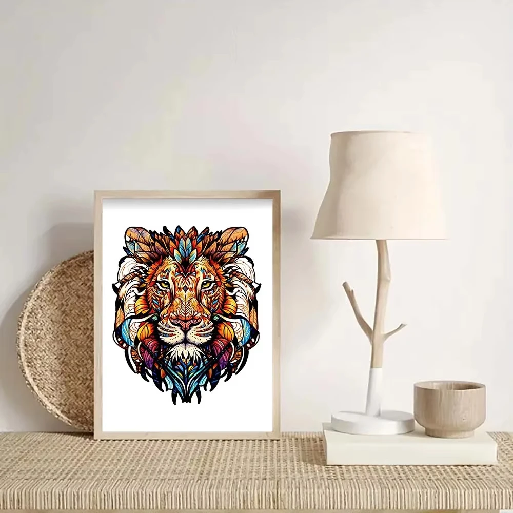 Adult Wooden Puzzles Hot-Selling Educational Jigsaw Puzzle Adults and Kids Animal Shaped Pieces Customized Children Irregular