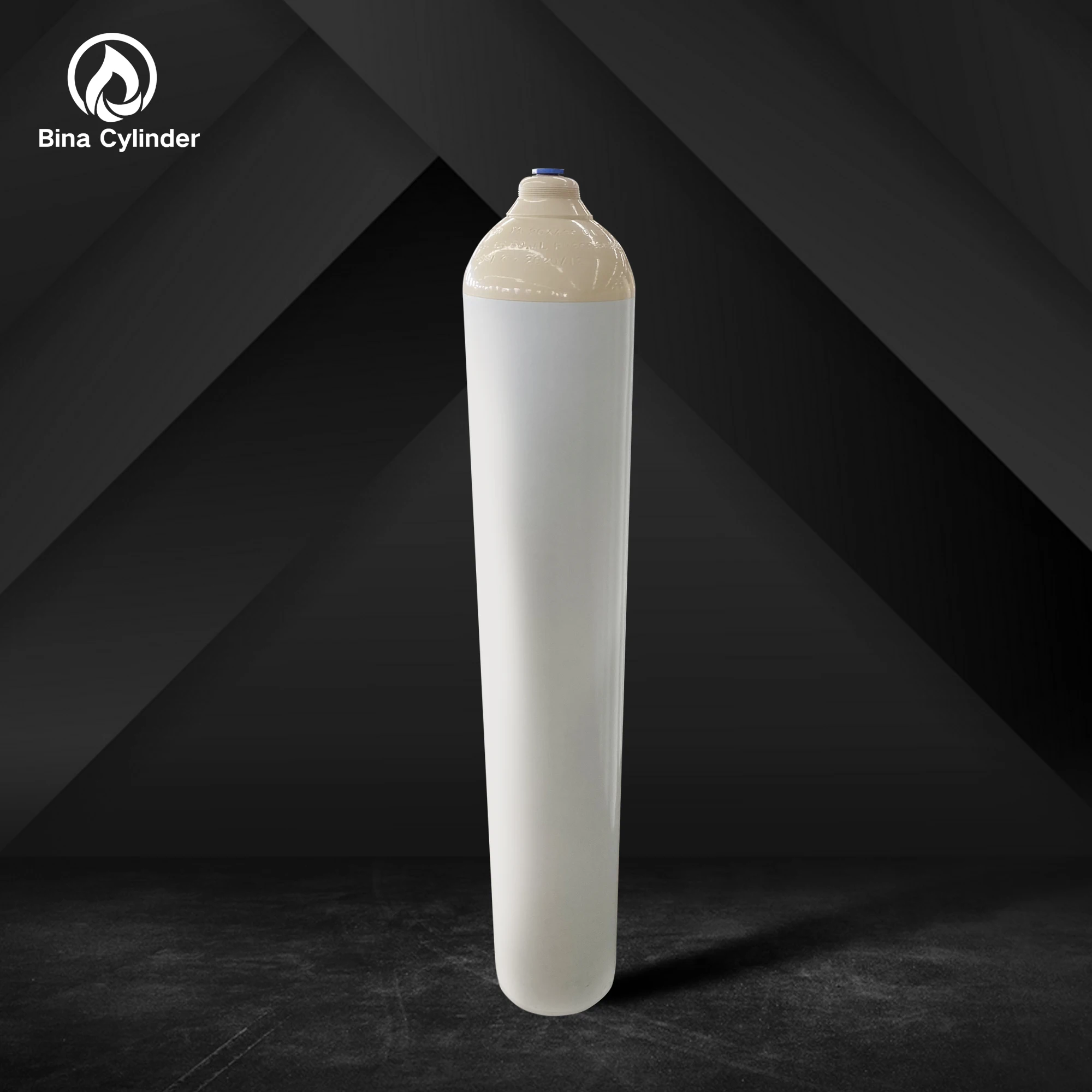 Personal Home Oxygen Use Medical Oxygen Cylinder with CGA870 Post Valve