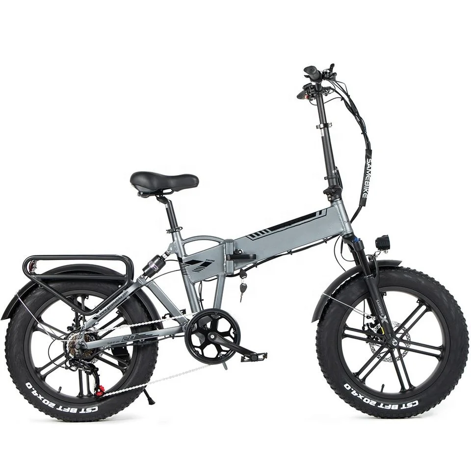 Dropshipping Free Shipping Europe Warehouse Foldable Electric City Bicycle Fat Tire Bike Ebike 750w 20inch in Stock