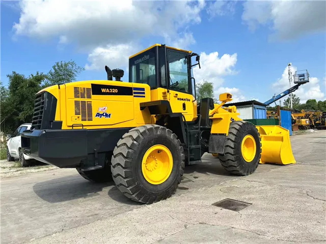 Komatsu WA320 Wheel Loader For Sale Used Komatsu WA470-3 WA380-3 WA320-5 Wheel Loader