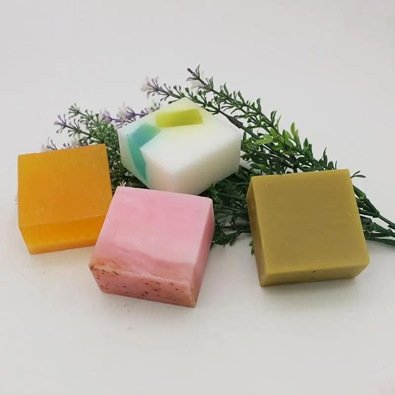 100G Wholesale Transparent Essential Oil Soap Handmade Women Vegan Flower Scented Natural Flavors Face Bath Yoni Soap