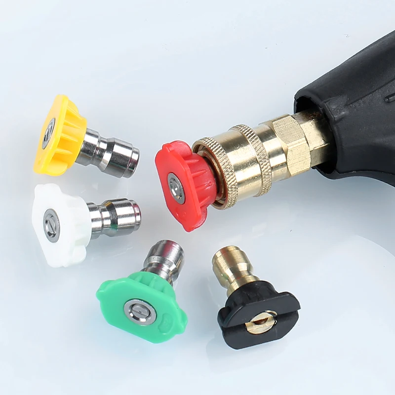 High Pressure Car Washing gun with 5 Pack Nozzle Tips