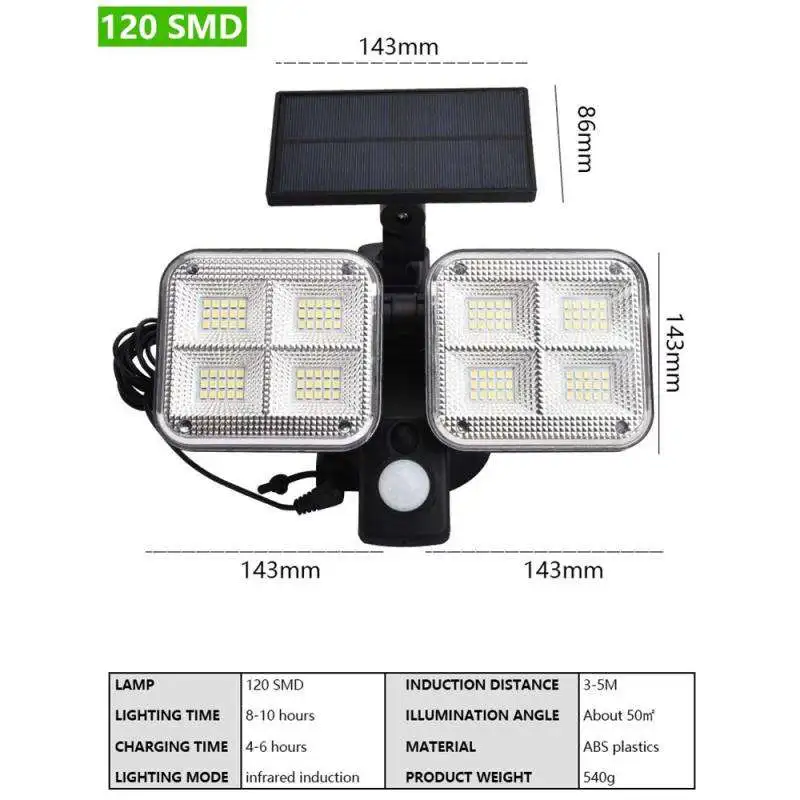 Wholesales home solar power system wall lamp outdoor road solar led street induction lamp Porch Solarlight for Garden