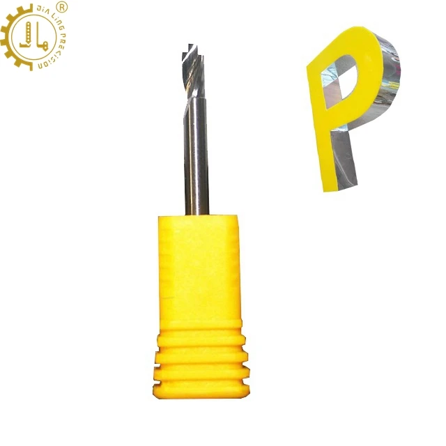 Frameless Letter Router Bits Carbide Boundless Channel Letter End Mill Cutter CNC Rimless Bit For PVC Acrylic Sign