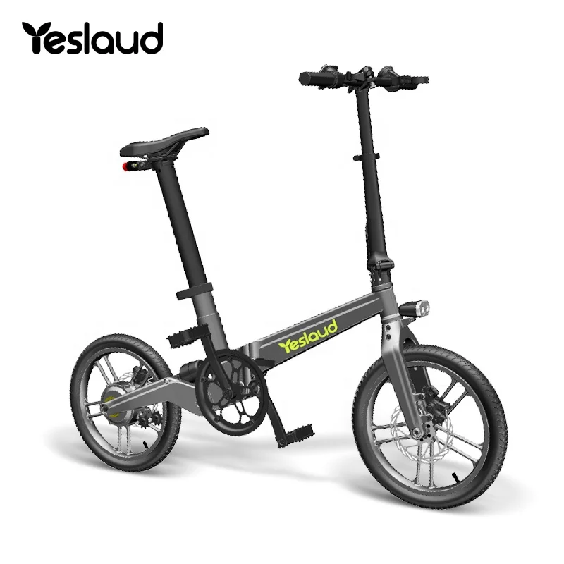 Запатентованный дизайн, электрический велосипед Yeslaud, складной электрический велосипед, велосипед с хорошей батареей, электрический велосипед с большим радиусом действия, электровелосипед