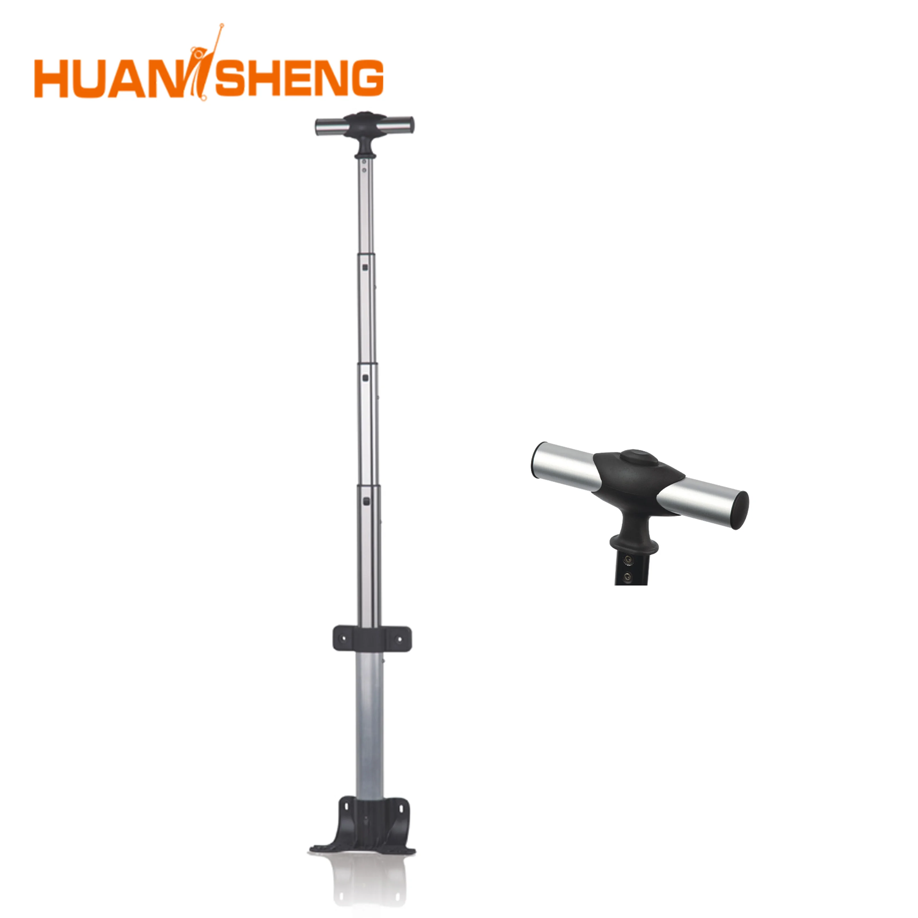 Factory Luggage Handles Telescopic Suitcase Single Pull Rod School Bag Handle Spar Parts Trolley Handle