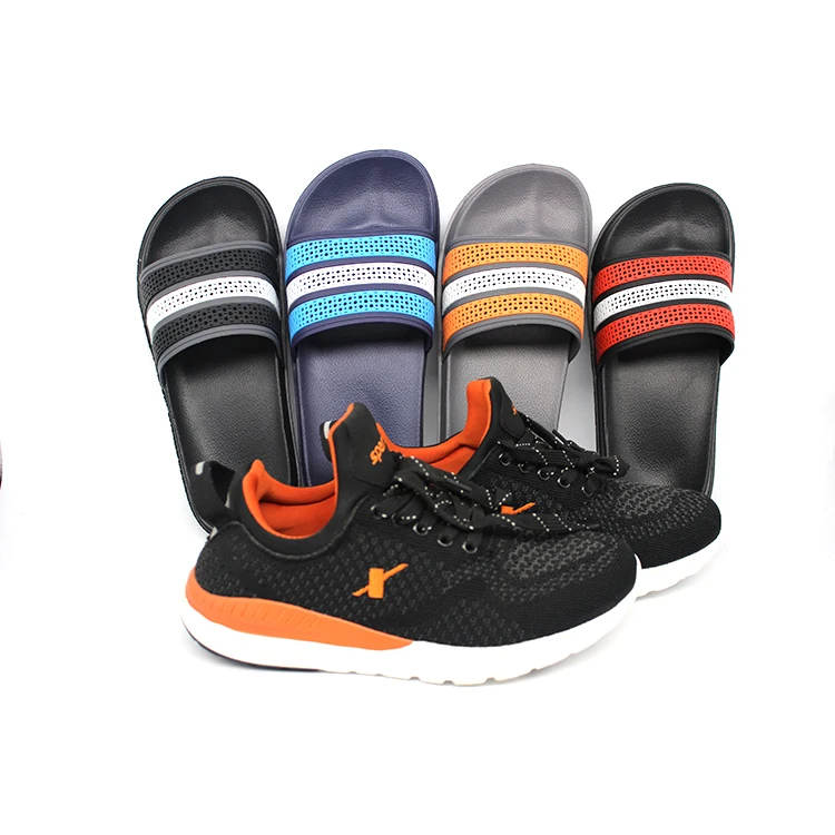 Giveaway Slippers, Leather Insoles Fashion Sports Shoes Sneakers Men Running Shoes Casual Sneakers Lightweight