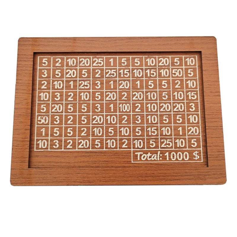 Money Box with Counter Home Quality Counter Dollar Piggy Bank, Kids Gifts, Wooden Crafts