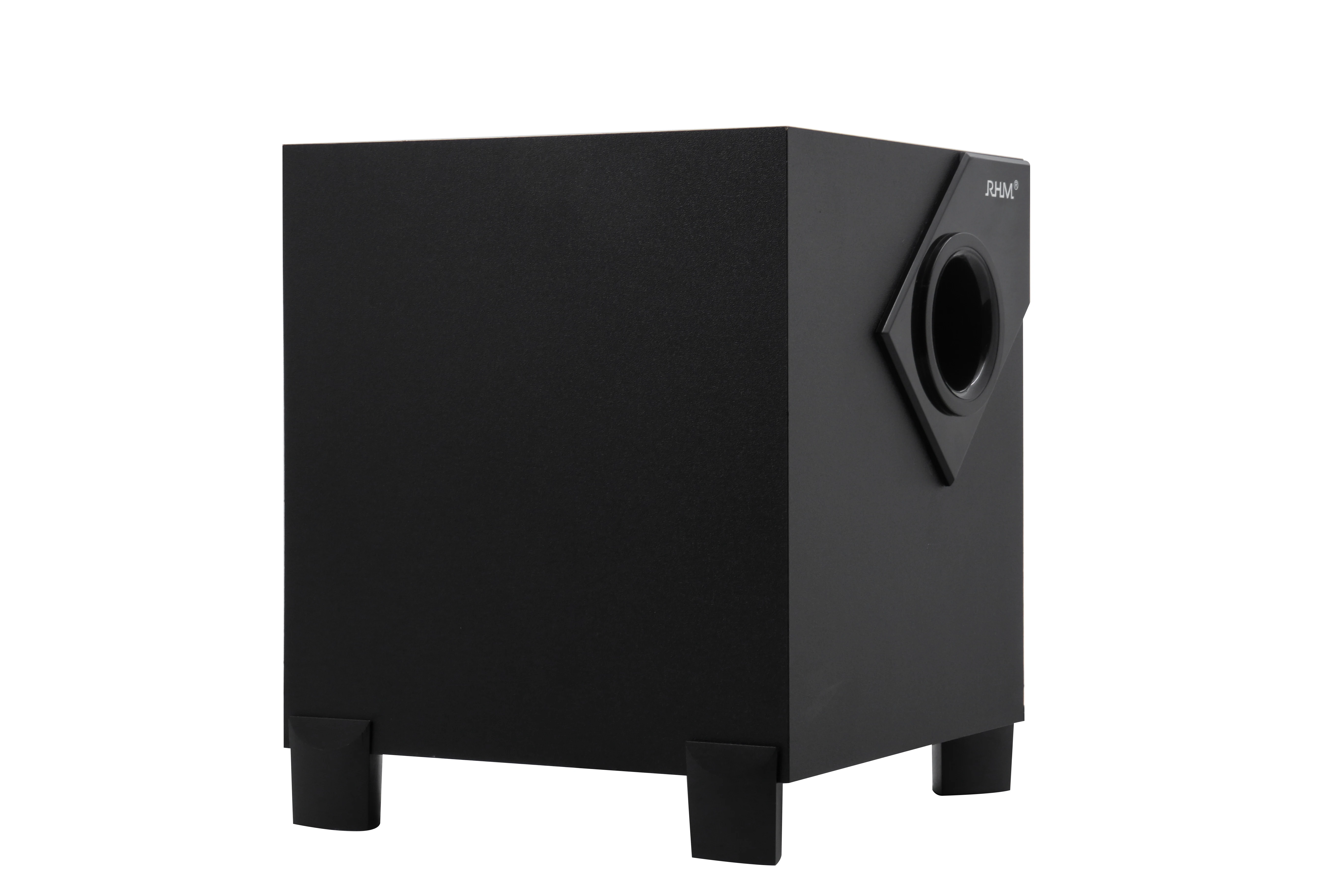 RHM RS-40Ax Mini Portable Home Theatre System 2.1 Speaker With AUX/USB/SD/FM/Remote/BT