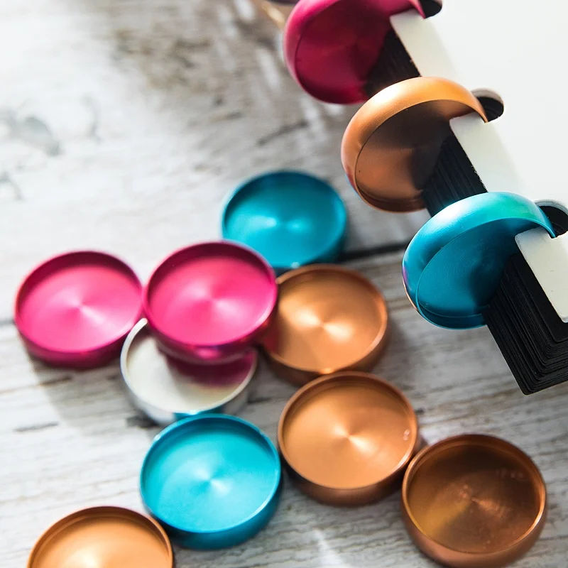 hot sale black leather journals diary notebooks/circa notebook disc