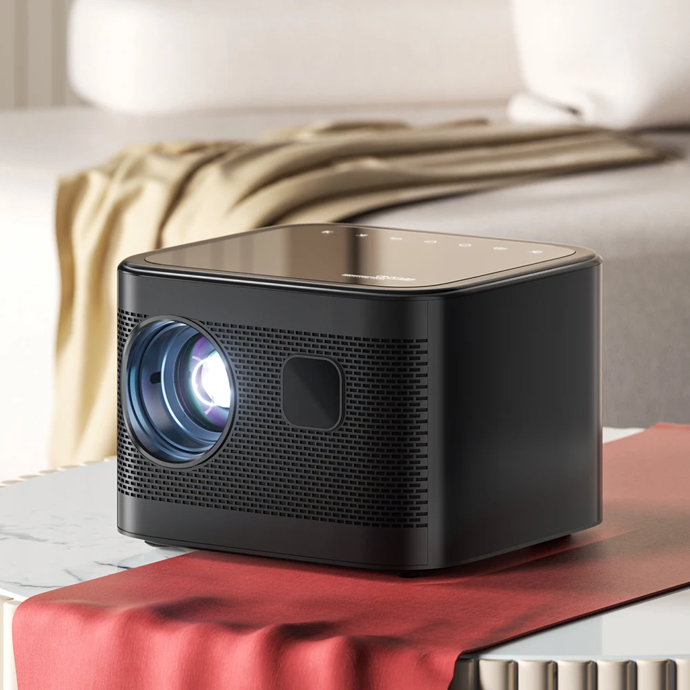 Auto Focus Keystone Y8 Android Projectors HD 4K 1080P Home Theater 5G WiFi BT5.1 1G+8G LCD Dust-free Projetor 4K Projector