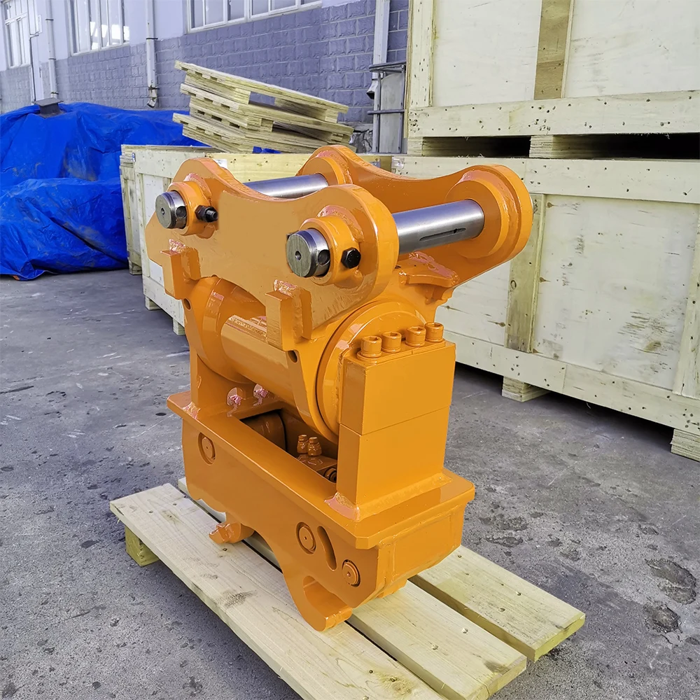Double Lock Tiltrotator Hydraulic Quick Hitch Rotation Tilting Quick Coupler With High Quality Cylinder