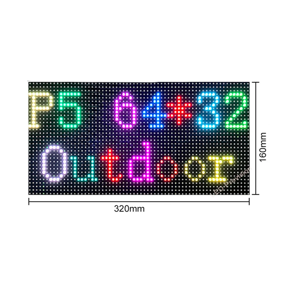 Светодиодная панель Smd 320x160 мм RGB P2.5 P4 P5 P6.67 P8 P10
