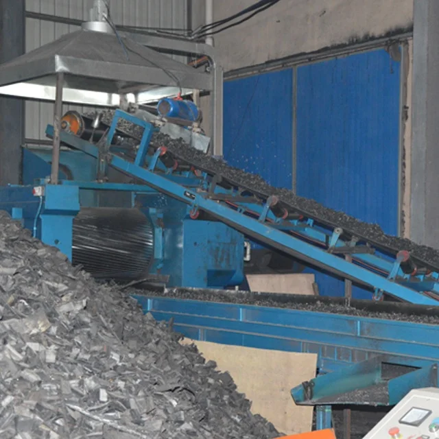 10-20ton Tire rubber powder production line/Waste tire recycling crusher machine