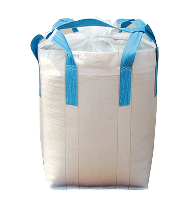 1 2 ton tonne large sand bulk poly silage big plastic jambo ton bag sack polypropylene pp discharge unloading system