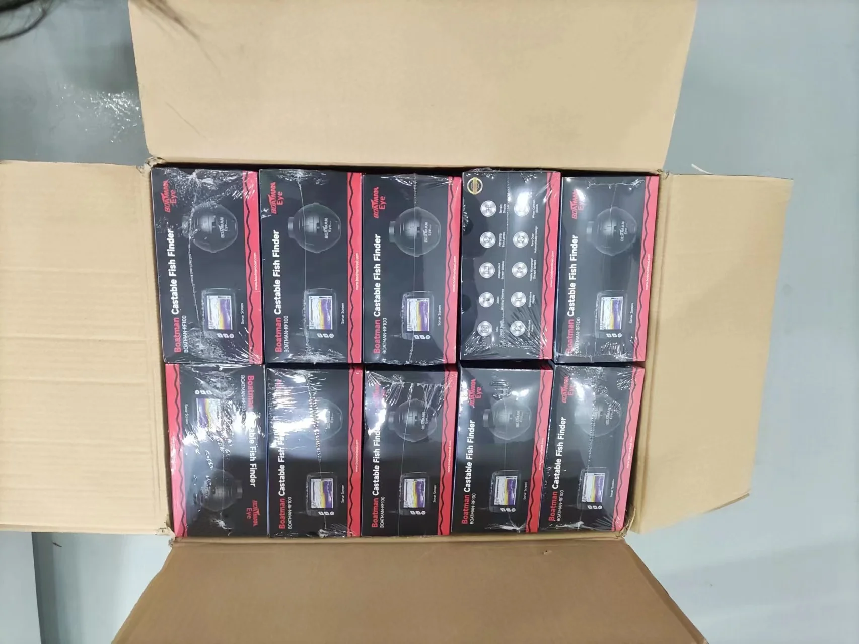 Рыболокатор Boatman EYE RF100 200 м 3 5 дюйма 2 4