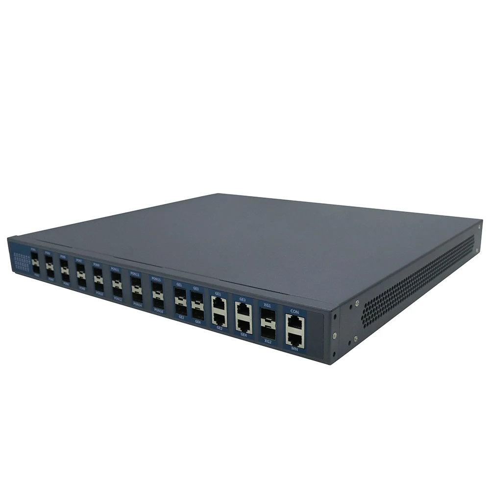 
High Performance FTTH 16 Pon Ports Olt Gpon Epon Olt With sfp 