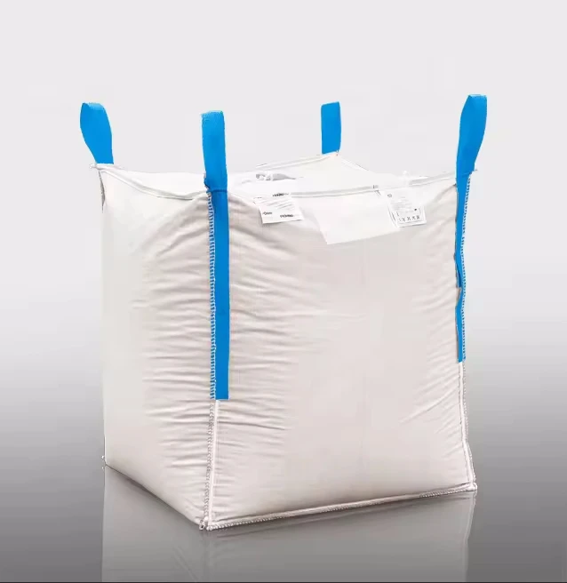 Heavy Duty Waterproof Jumbo Agriculture 1000kg Top Spout Bottom Flat Tonne Big Bag for ore copper mine metals minerals