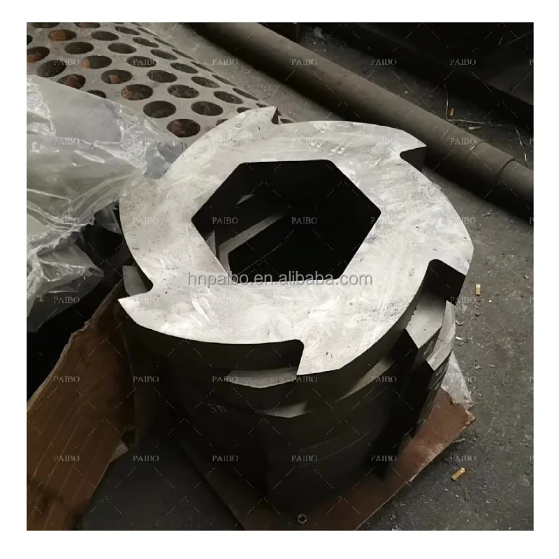 Double Shaft Glass Garbage Crusher Shredding Machine Industrial Biomass Straw Pulping Waste Shredding Machine For Sheet Iron