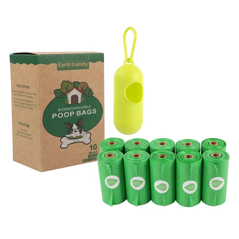 
Pet products EPI Bio Degradable custom print plastic eco friendly dog poop bag 