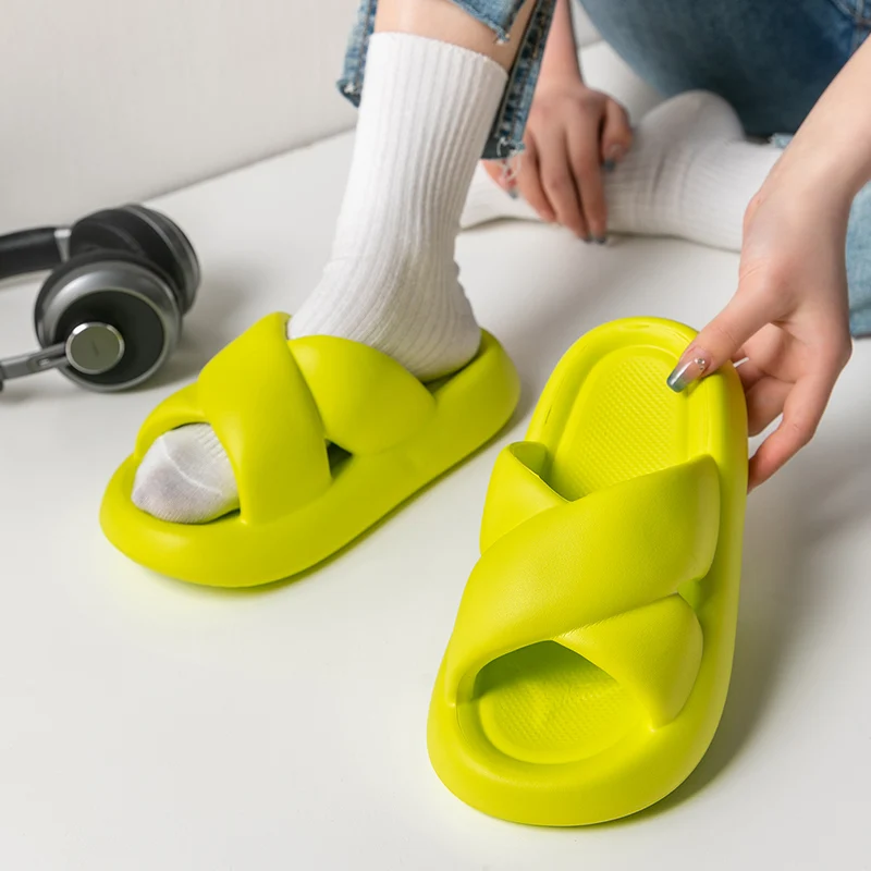 Eva Cloud Slides Chaussures Femme Zapatos Planos De Mujer Shoes For Women New Styles Slippers Beach Sandals