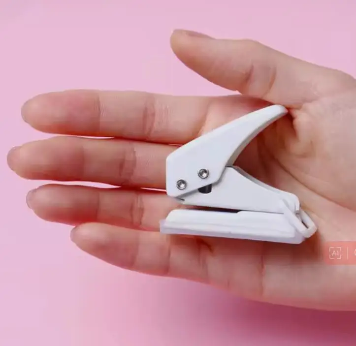 High Quality Macaron Single Hole Puncher Round Hole Puncher Office School Stationery
