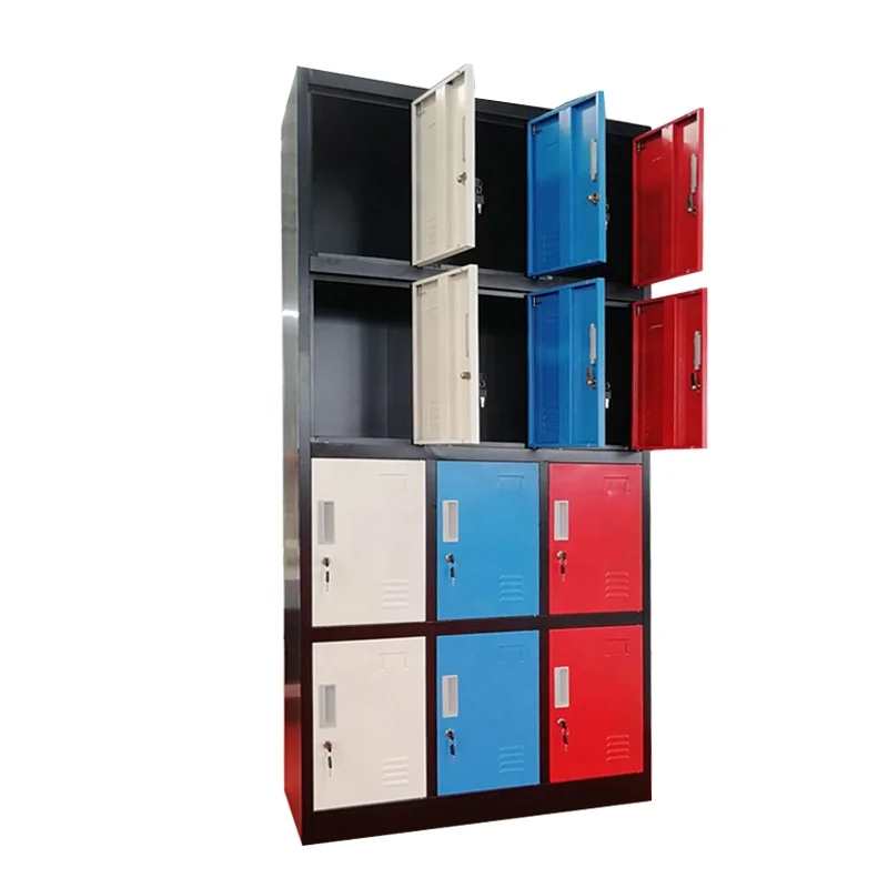 Secure and private school gym mall Cold rolled steel metal steel cabinet locker