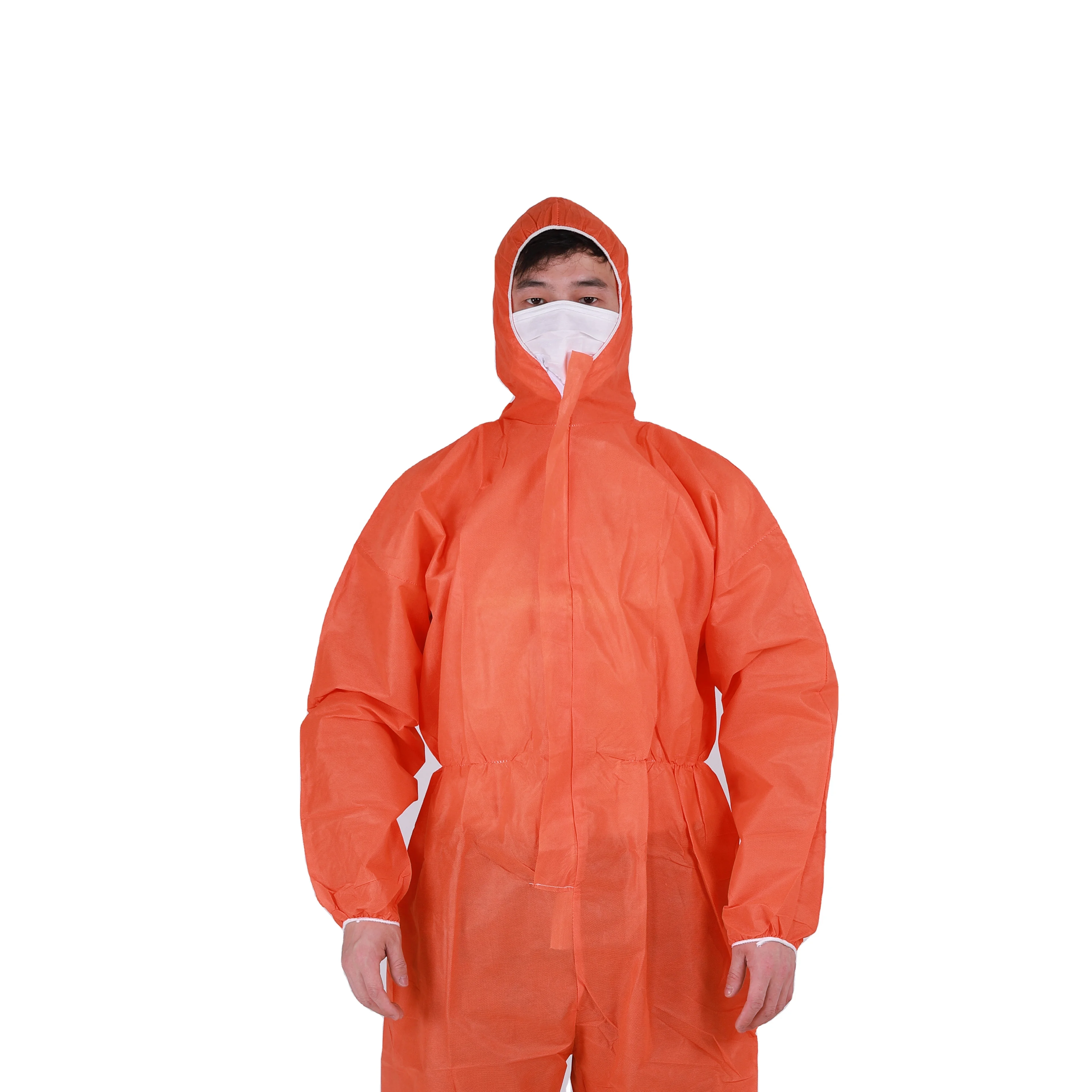 Factory Price SMS disposable microporous  coverall  in Safety clothing overalls for work wear disposable coverall
