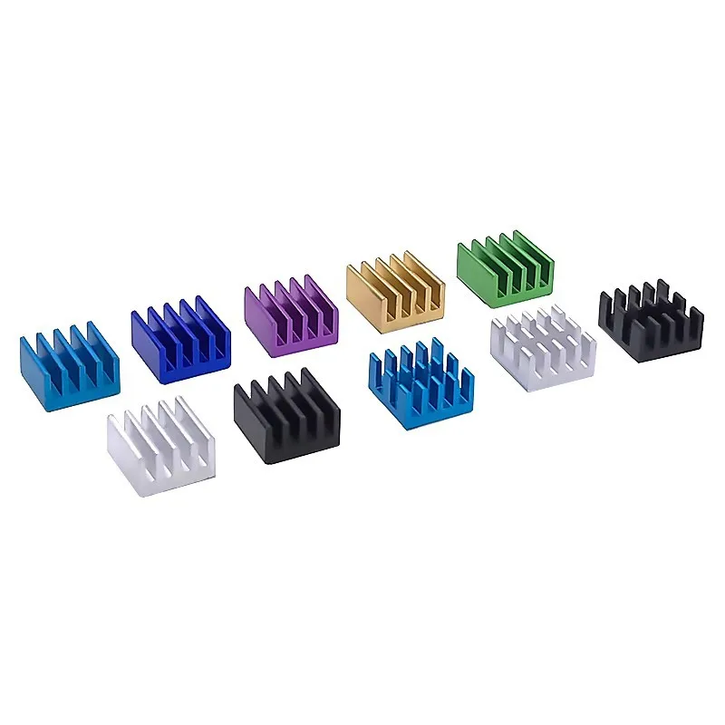 Hot sale small aluminum heatsink E-type electronic heat sink extruded aluminum profiles heat sinks passive cooling radiator